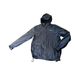 Mountain Warehouse Mens Black Waterproof Jacket‎ Lightweight M